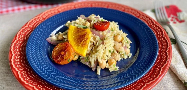 Receita de Páscoa: Risoni com bacalhau e grão de bico