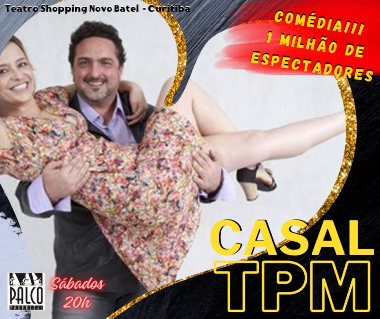 Casal TPM: comédia de sucesso chega a Curitiba