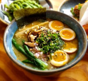 Ramen vegetariano do Chô Street Food Batel