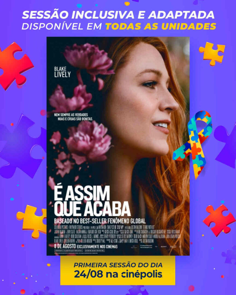 Cinépolis promove sessão adaptada para adultos autistas