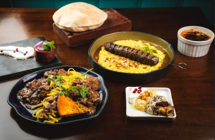 Pratos do Aish Baladi na Restaurant Week