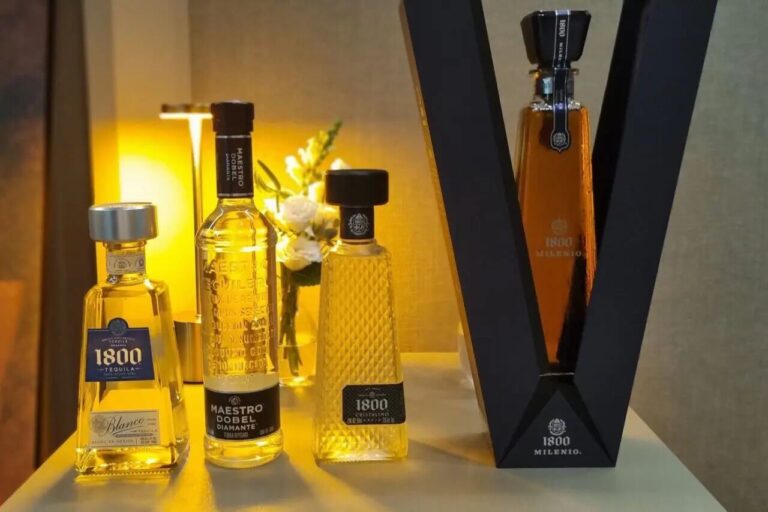 Tequilas do evento (fotos SM)