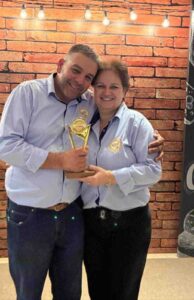 Leomar e Marisa (Foto: Leomar Martins/arquivo pessoal)