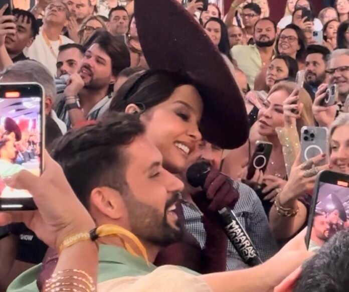 Maiara e Maraisa a bordo foto: Ruan Trindade