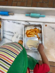 Oficina de pizza para crianças em Curitiba