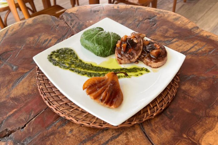 Prato do Happy Burger em O Quilo é Nosso(foto Ag. Vulgata)