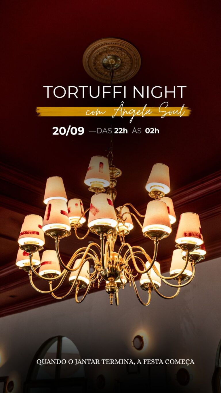 Cartaz do Tortuffi Night (foto MKT )