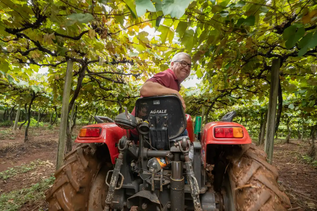 Passeio de trator em Bituruna