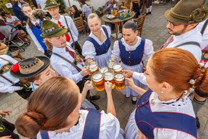 Essen Biergarten em clima de Oktobertest (foto Paulo França)