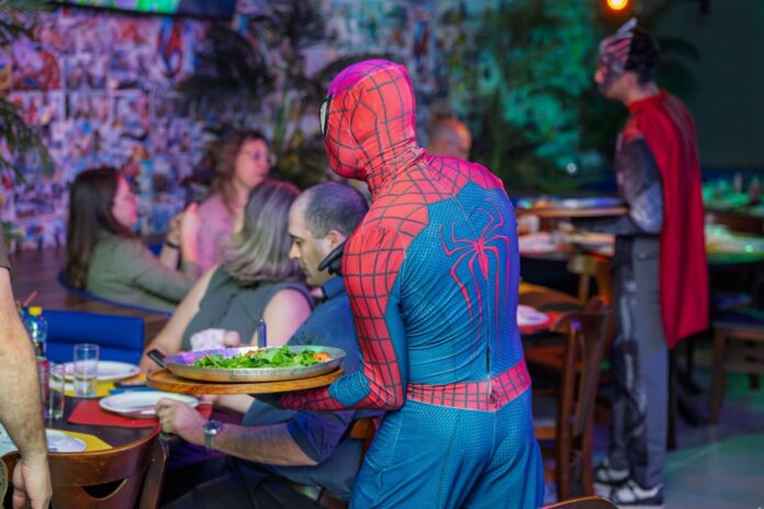 Liga dos Heróis Pizzaria (foto Priscilla Fiedler)