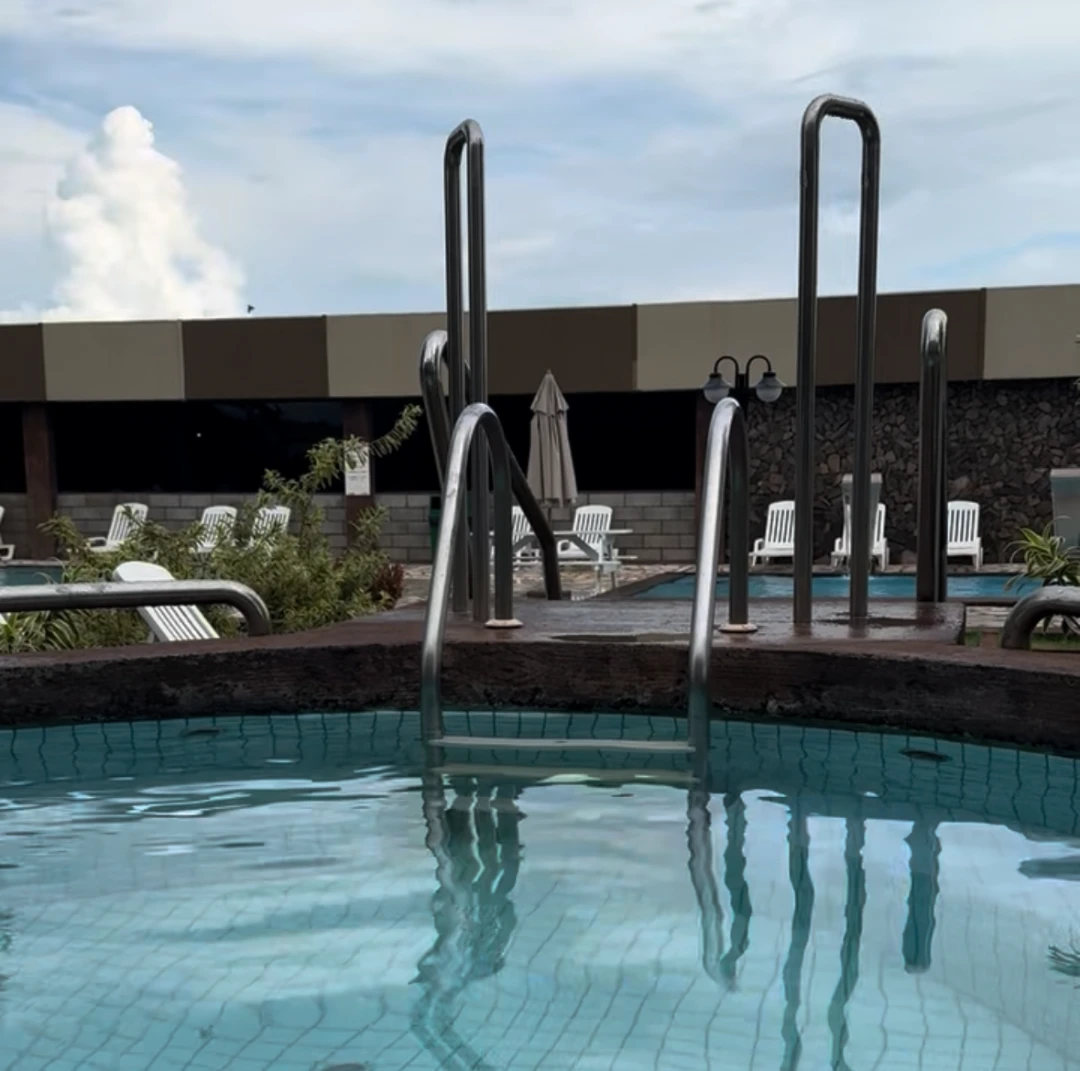 Area interna do Itaipuland Termas Park e Resort