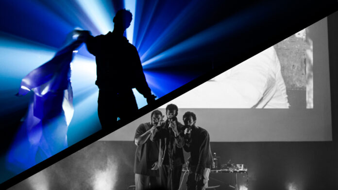 Grupo Magiluth -Estudo N°1 Morte e Vida e Estudo Nº 2 Miró, do Grupo Magiluth, em cartaz na CAIXA Cultural Curitiba (Créd. Jorge Farias e Renato Domingos)