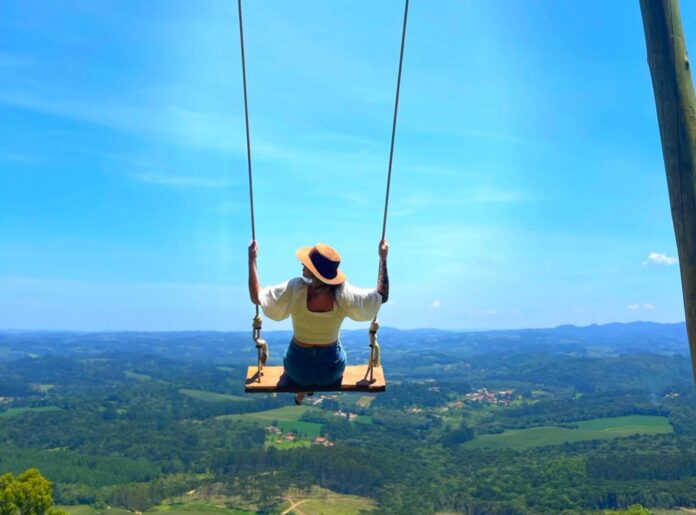 Balanço Infinito e Mirante em Campo Algre/SC