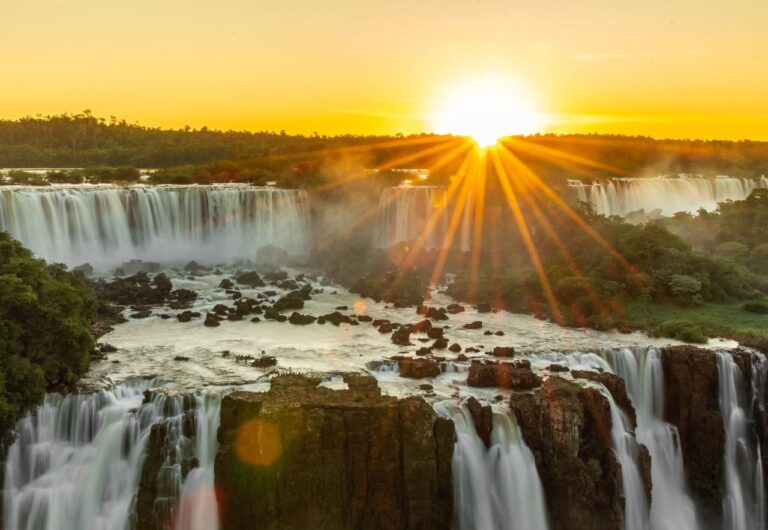 Natal nas Cataratas do Parque Nacional do Iguaçu