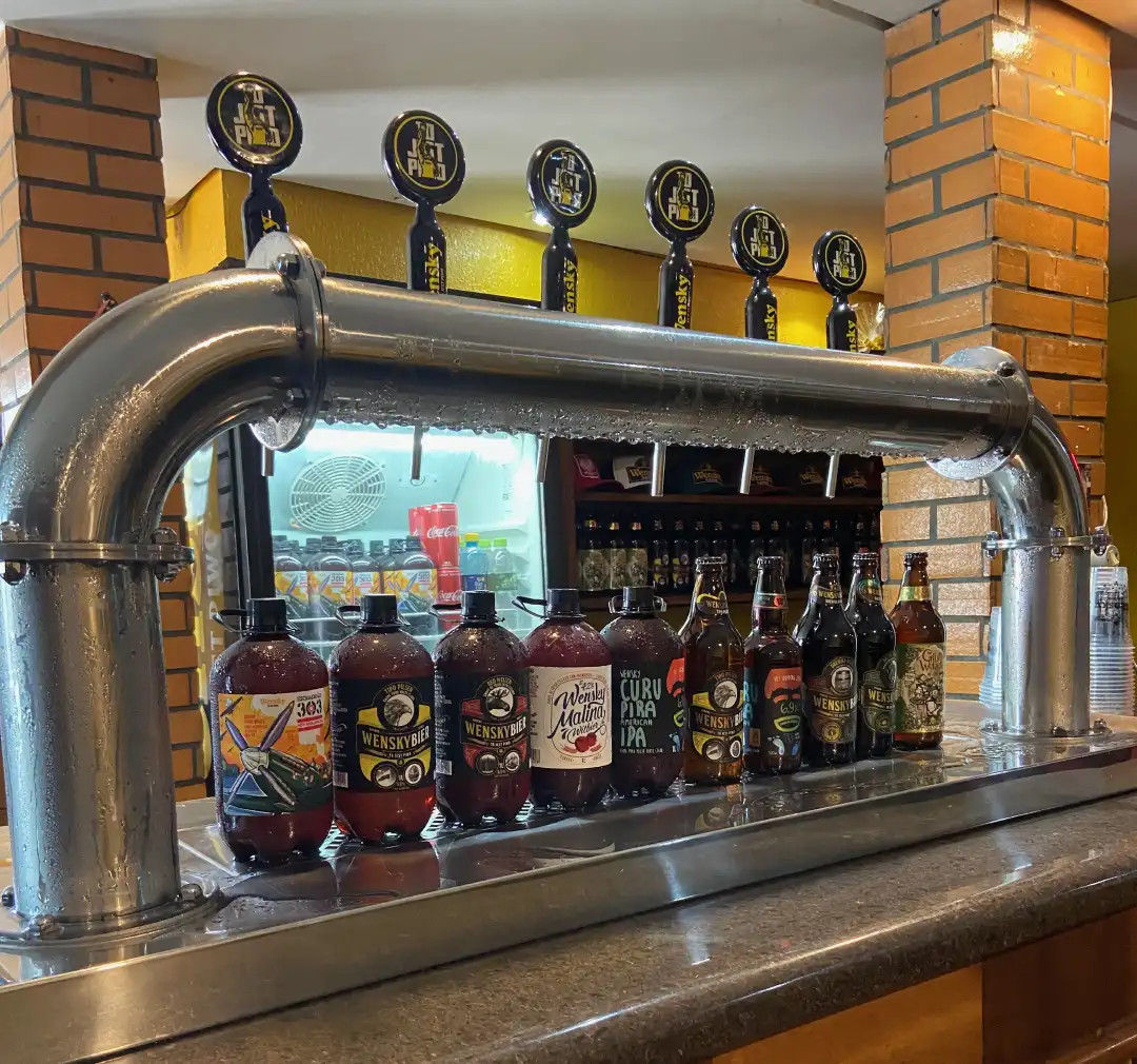 Cervejaria artesanal em Araucária. Foto: ELAINE NUNES