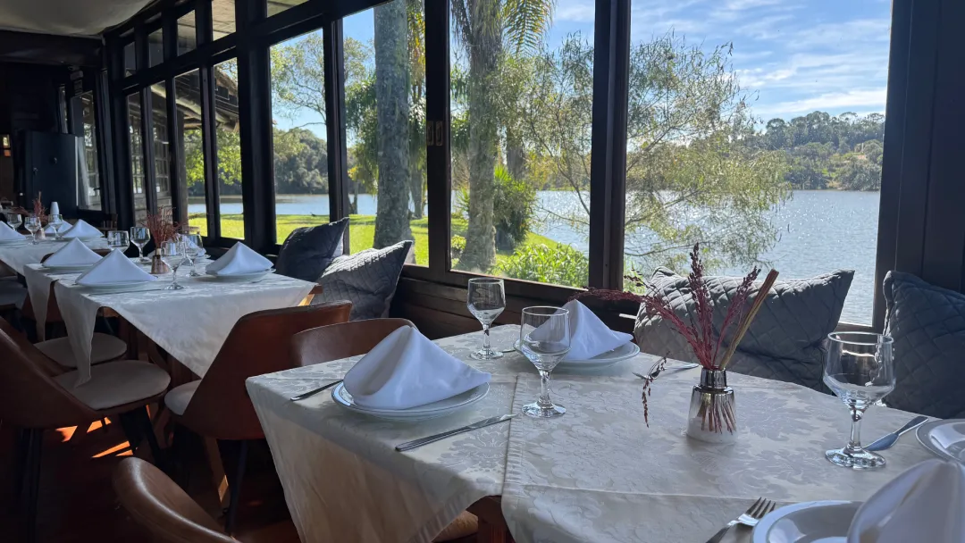 Vista do Restaurante do La Dolce Vita. Foto: Elaine Nunes