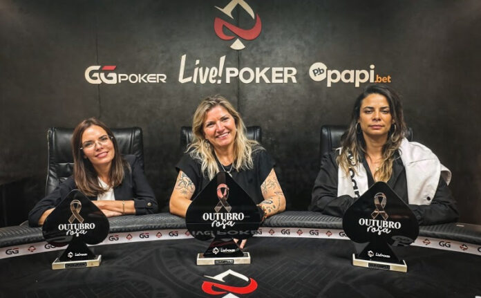 As campeãs do torneio de pôquer(Imagem: Ethy Souto)