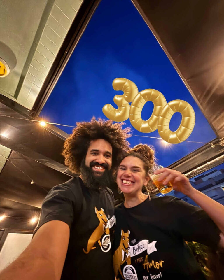 300 edições do premiado passeio gastronômico em Curitiba, o Tour de Boteco