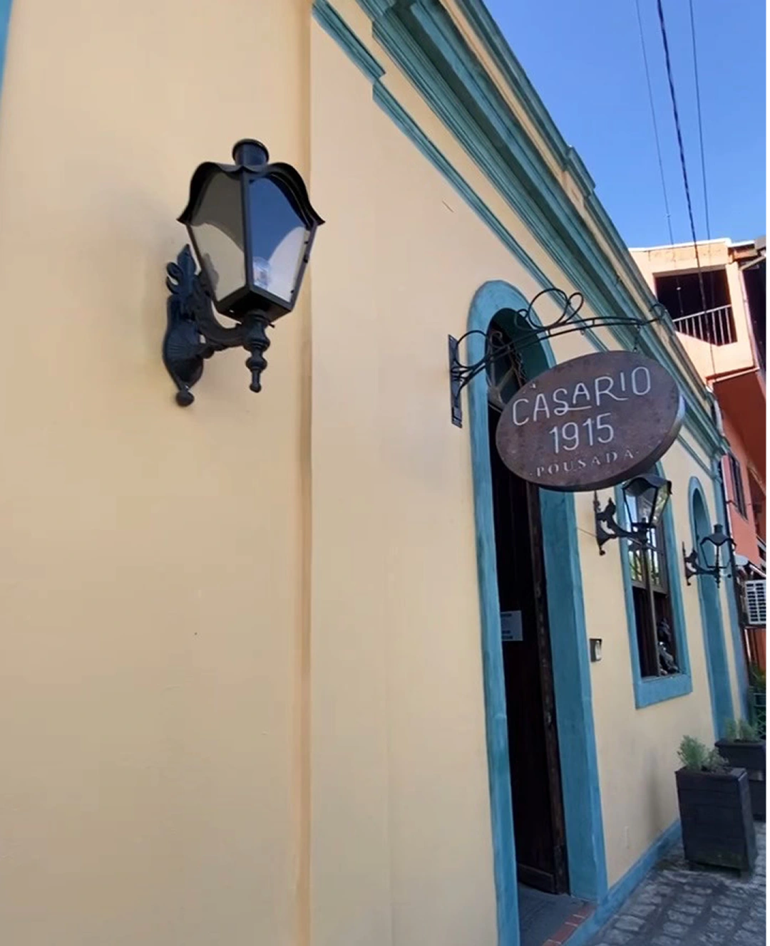 Hospedagem em um casarão antigo.