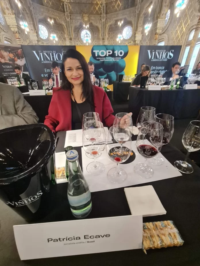 Patrícia Ecave no concurso em Portugal (foto José Gabriel Tramontin)