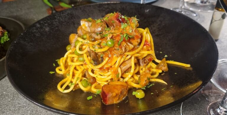 Spagheti com pato defumado do DUQ (fotos Simone Meirelles)