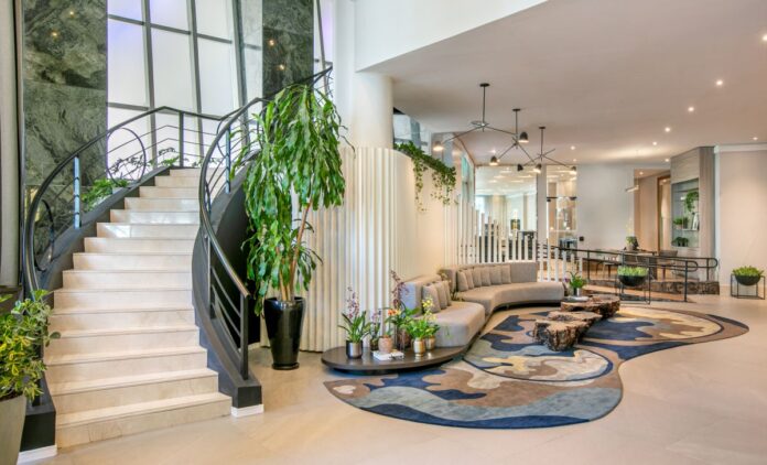 Lobby do Meliá Jardim Europa (foto divulgação Meliá/direitos adquiridos)