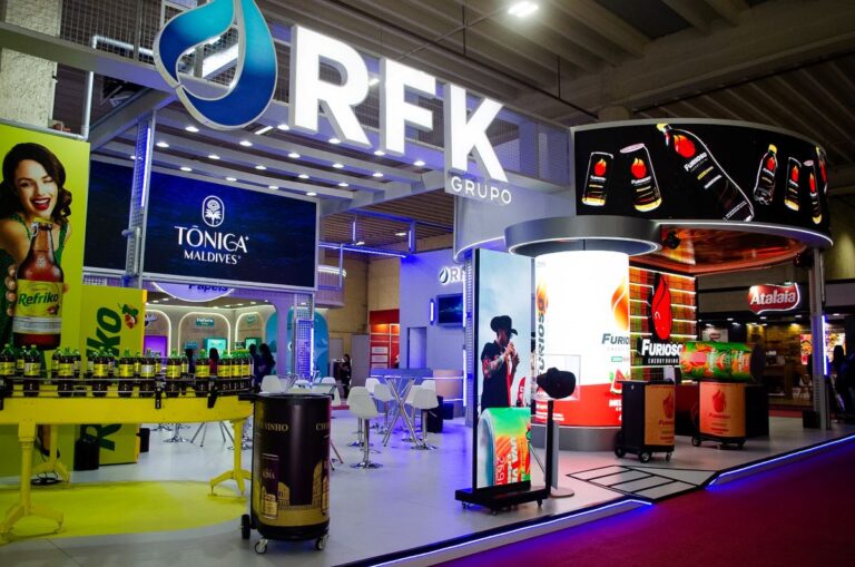 Estande do grupo RFK (foto divulgação RFK)