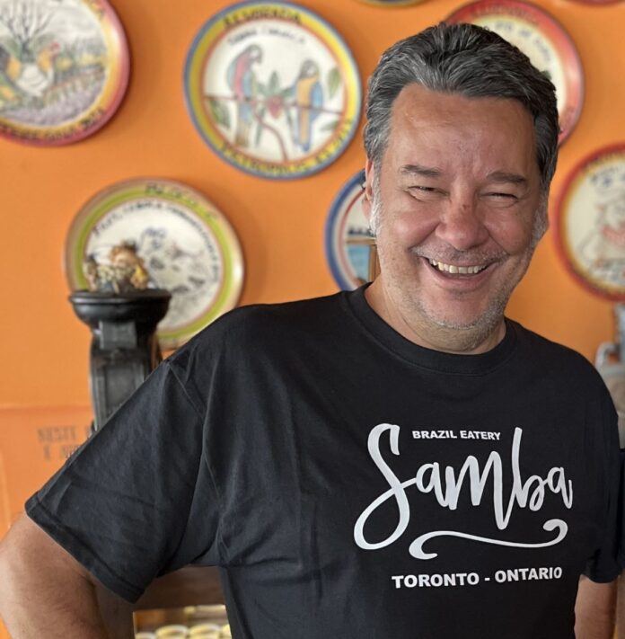 Rodrigo Browne do Samba de Bamba - Foto Bárbara Magalhães