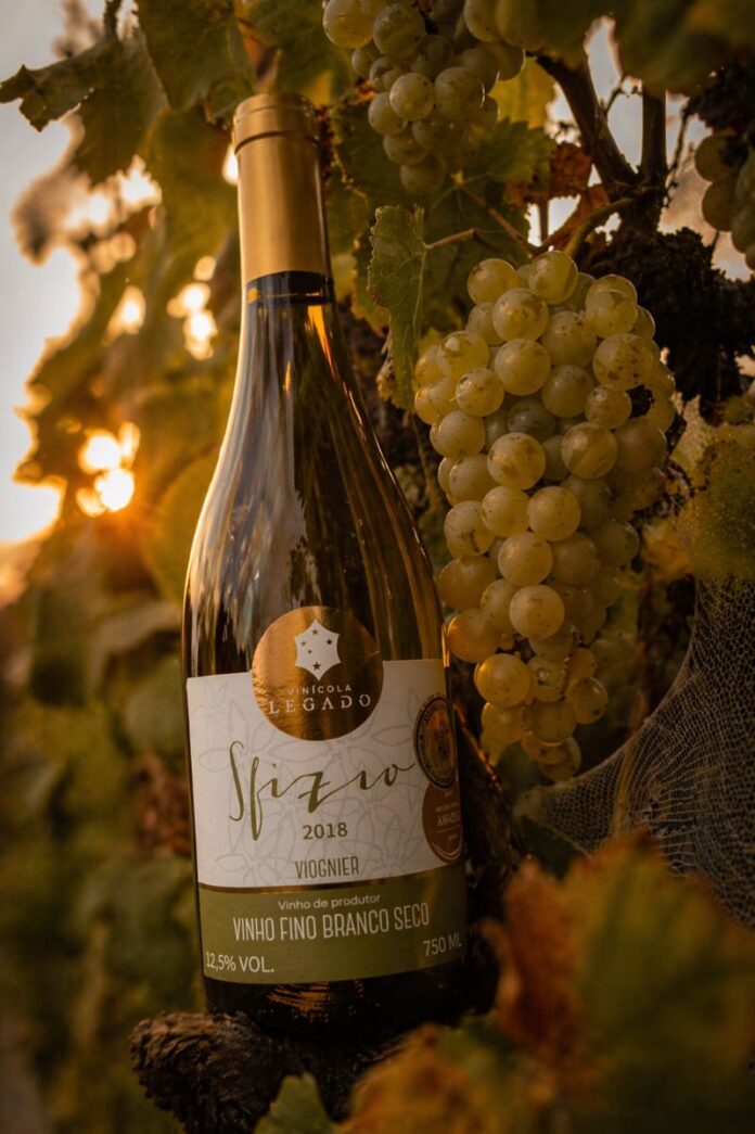 Sfizio Viognier Vinícola Legado (foto MKT Legaldo)