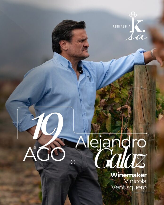 Alejandro Galaz estará no K.Sa (imagem MKT)
