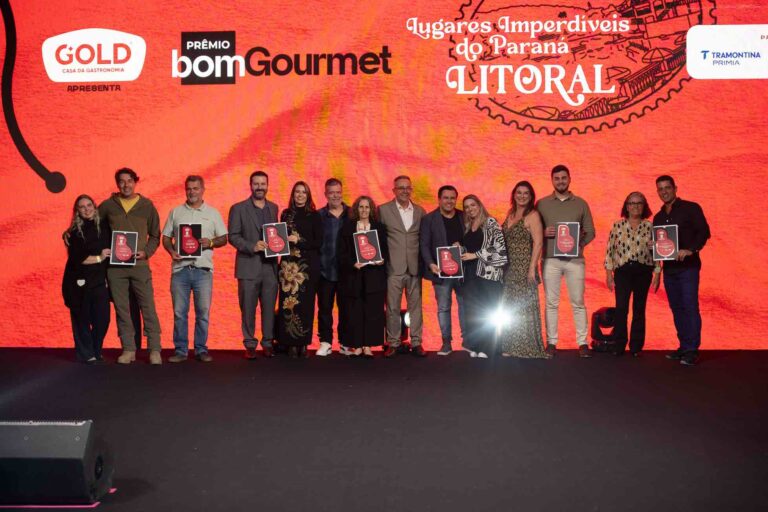 Gastronomia do Litoral do Paraná brilha na 16ª edição do Prêmio Bom Gourmet