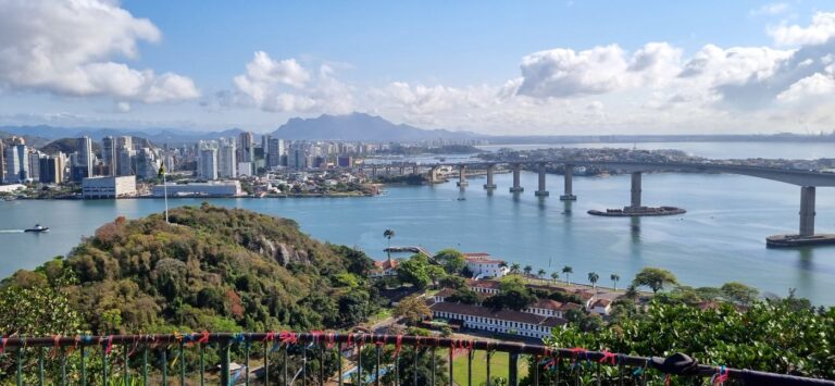 Vista de Vitória, no Espírito Santo