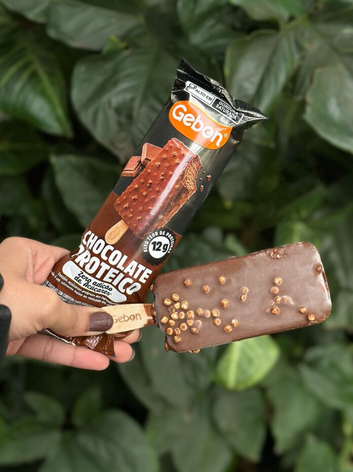 Chocolate proteico da Gebon (foto Mkt Gebon)