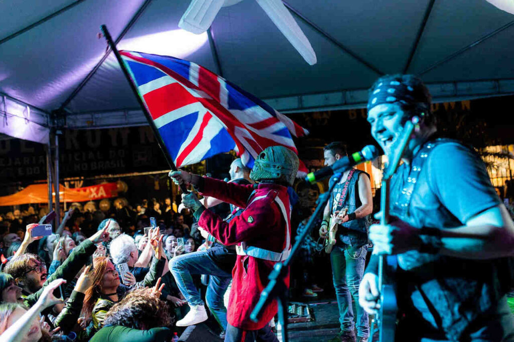 Show de rock na Bodebrown