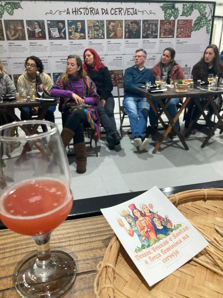 Experiência cervejeira valoriza a força feminina na cerveja: Deusas, Bruxas e Santas
