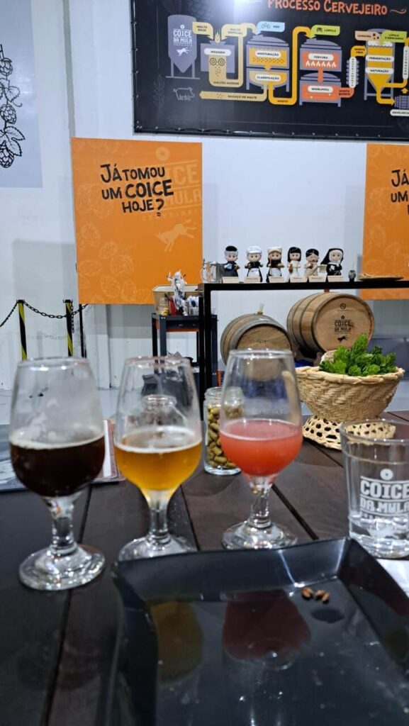 experiência cervejeira na Coice da Mula tem degustação de cervejas e muitas histórias