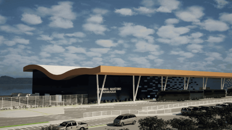 Terminal de Cruzeiros de Paranaguá. Imagem: Divulgação.