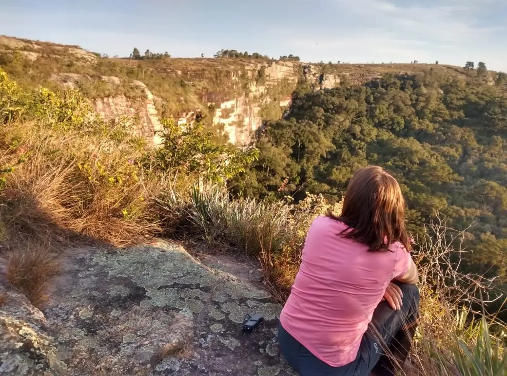 Pôr do Sol em um dos passeios do Refúgio das Curucacas.