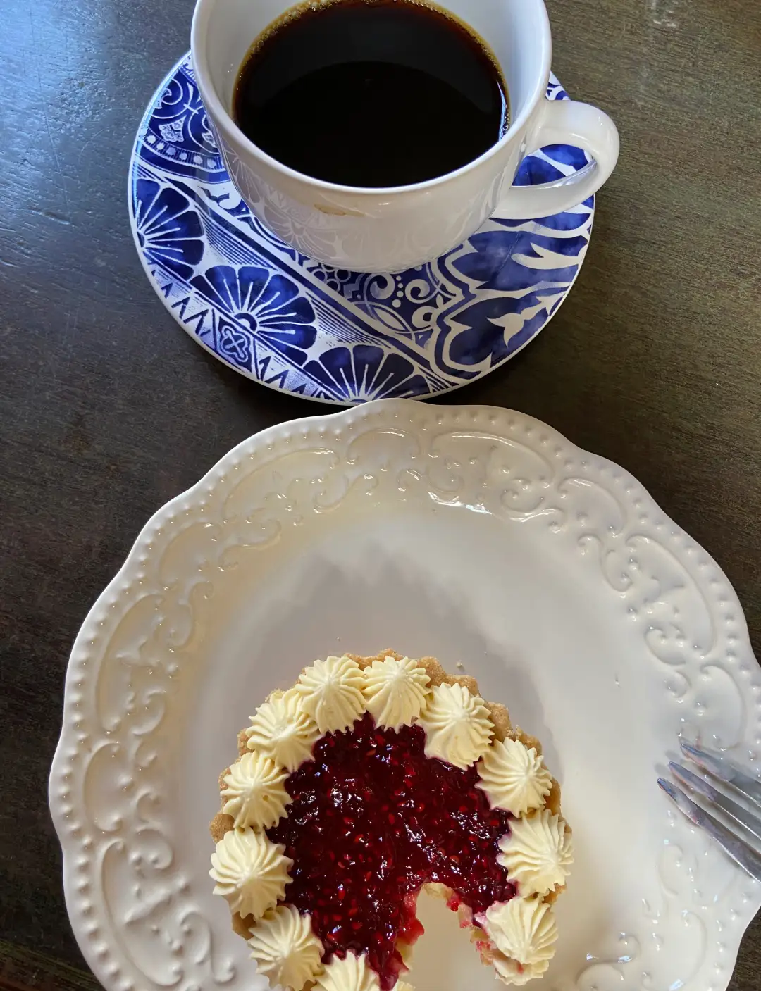 Torta com café na Frederica 