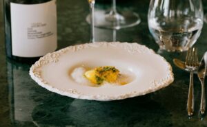 Menu assinado pelo Chef Vítor Adão